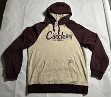 Cinch Rodeo Brand Hoodie NEW WITH TAGS Sz M FREE SHIPPING