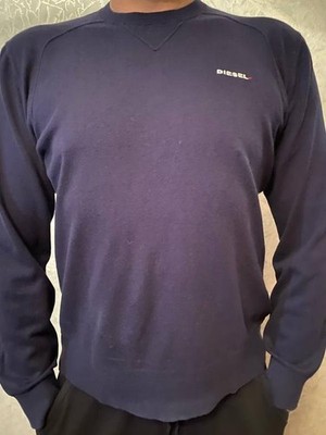 Men Diesel Sweater Navy 42 / XL / 50 #7GMN