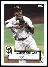 Manny Machado 2021 Topps #T52-24 San Diego Padres Insert ? SEE SCAN! FREE SHIP
