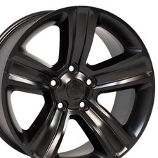 20 Rims Fit Dodge Ram 2017-2018 Night Edition Satin Black Wheels 2453 20 Rims Fit Dodge Ram 2017-2018 Night Edition Satin Black Wheels 2453