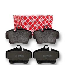 FEBI BILSTEIN Bremsbeläge Bremsbelagsatz Bremsklötze Hinten 116178