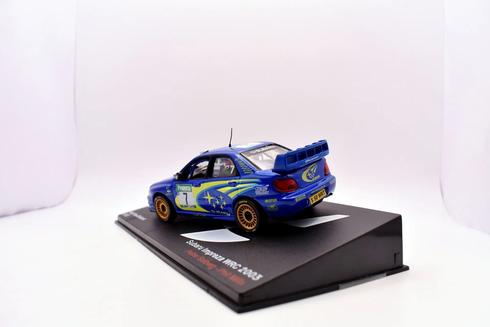 modellino auto scala 1:43 subaru impreza WRC Rally new zealand 2003 modellismo - Immagine 4 di 4