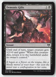 Demonic Gifts 84 Kaldheim Common Instant