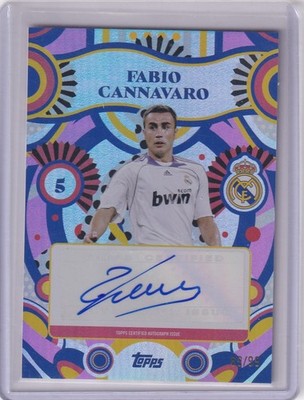 Fabio Cannavaro Flamenco Flare AUTO Real Madrid Team 24/25 /99