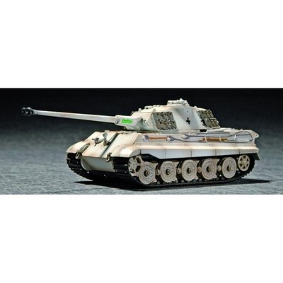 TRUMPETER 07292 MAQUETTE KING TIGER PORSCHE TURRET W/ZIMMERIT 1/72