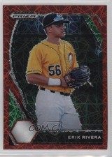 2021 Panini Prizm Draft Picks Red Velocity Prizm Erik Rivera #PDP215 qf6
