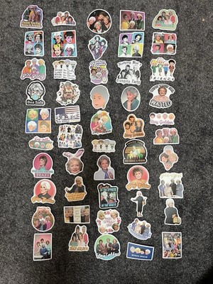 10 PCs Random ~2x2  Golden Girls Inspired Stickers Dorothy Rose Blanche Sophia