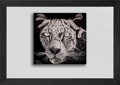 Excuse me Framed Wall Art Poster Canvas Print Picture
