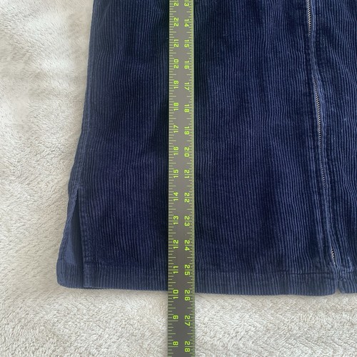 Lauren RALPH LAUREN Petite Small 100% Cotton Navy Blue Corduroy Jacket Womens - Picture 9 of 16