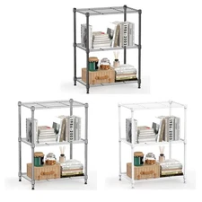 3-Tier 450 lbs Wire Shelving Utility Shelves Commercial Kitchen Storage Rack US