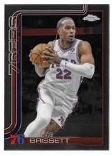 2025-26 Topps Chrome Basketball Oshae Brissett Card #20 Philadelphia 76ers