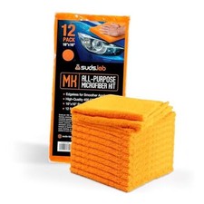 Ultra-Soft Microfiber Towels for Car Detailing - 400 GSM - 16"x16"