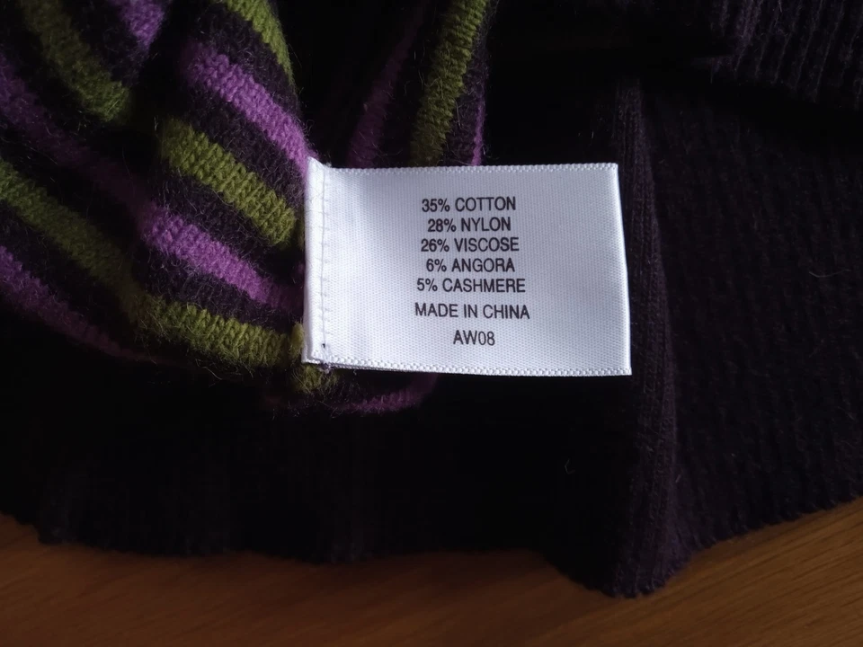 Ladies Jumper with Angora and Cashmere from Country Casuals Medium 10-12 - Image 4 of 4