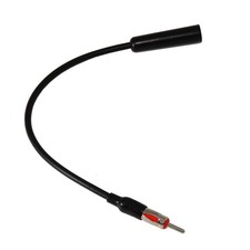 12 Universal Car AM FM Radio Antenna Extension Extender Cable Male to Female...