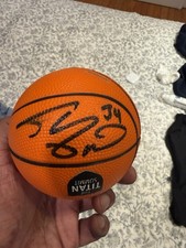 Lakers Shaquille O'Neal Signed Wilson Signature Series Basketball BAS Witnessed