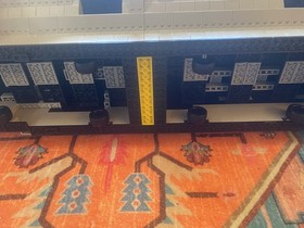 Rare COMPLETE MEGA BLOKS PRO BUILDER 9795 USS NIMITZ Lego Aircraft Carrier 