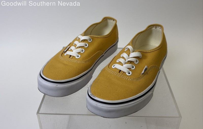 Vans Unisex Yellow Sneakers - Size 5.0 (Men's) / 6.5 (Women's)