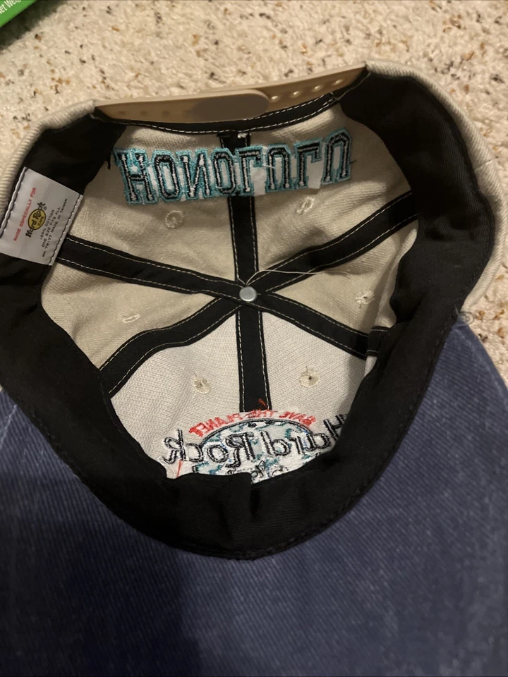 Gorra de colección Hard Rock Café Honolulu SnapBack Save The Planet Foto 3 de 4