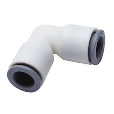 Parker 6302 08 00Wp2 Push-Fit Elbow Fitting, 5/16 In Tube Size, Bio-Based