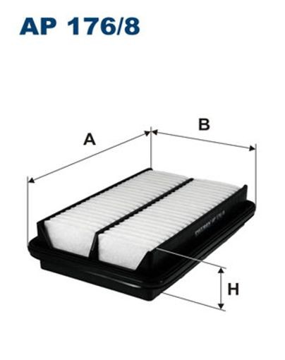 Fits FILTRON AP 176/8 AIR FILTER