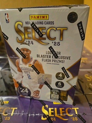 2024-25 Panini SELECT Basketball Blaster Box Factory Sealed NBA 6 PACKS