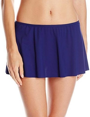 Profile by Gottex Skirted Swimsuit Bottom Tutti Frutti Blue Size 12