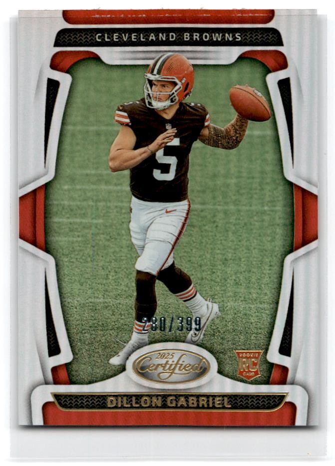2025 Panini Certified #192 Dillon Gabriel Mirror #/399