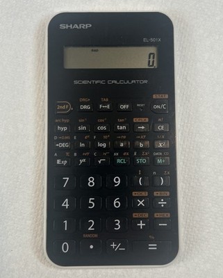 Sharp EL -501X Scientific Calculator