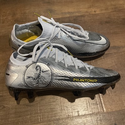 Nike Phantom Scorpion Elite FG Silver Soccer Cleats Ct2156-001 Mens 7 Womens 8.5