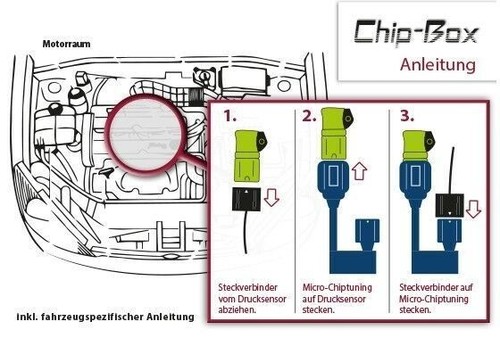 Chip Tuning Box for Nissan X-Trail Qashqai 1.6 Dci Volvo C30 S60 XC90 Diesel - Picture 3 of 5