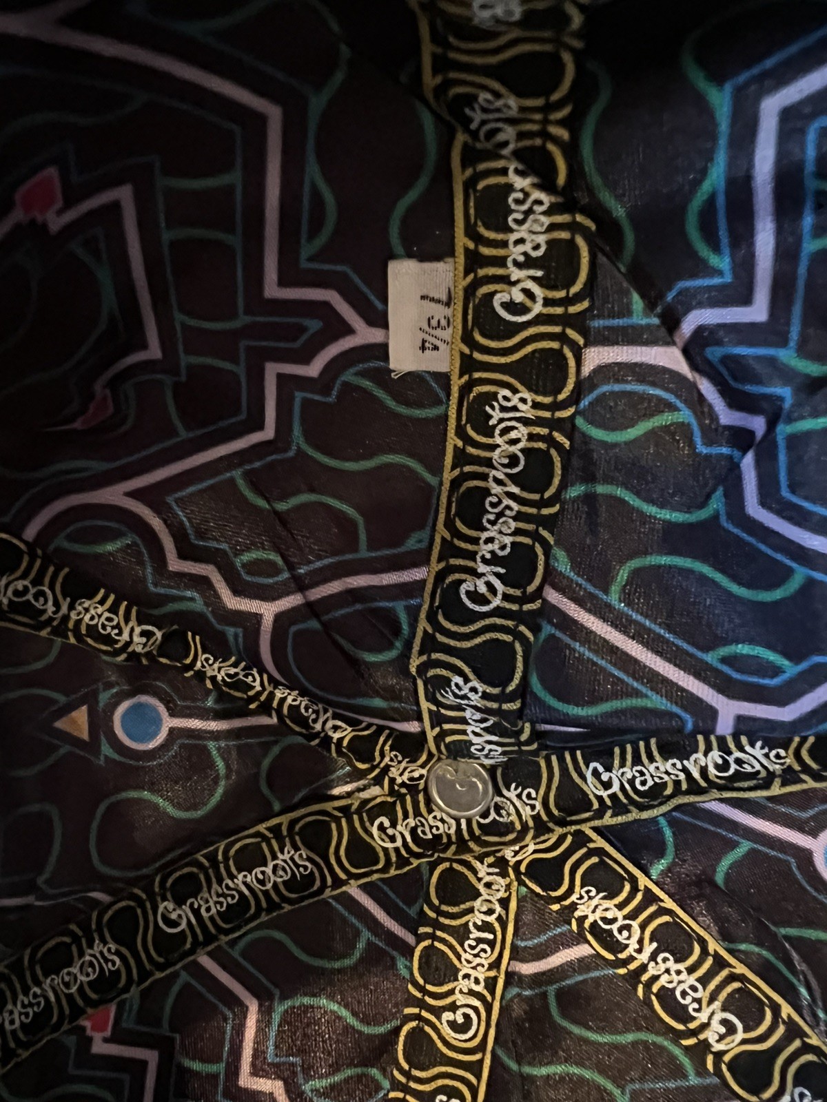 Grassroots California Limited Edition Shipibo Collection Fitted Hat Size 7 3/4