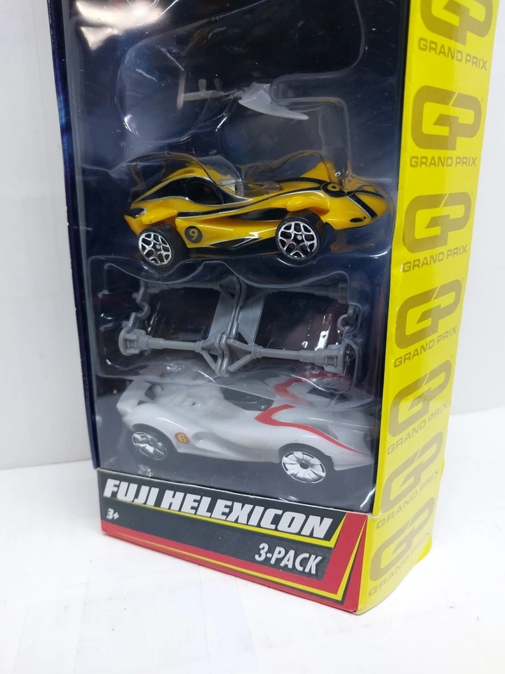Hot Wheels Speed Racer Fuji Helexicon 3 Pack 3 Roses *New, Factory Sealed* - Image 3 of 4