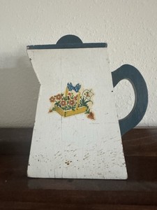 Laundry Chip Soap Dispenser Wooden Vintage