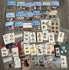 Dress It Up Buttons Mixed Lot Of Sets Holidays, School, Rustic Sewing Crafts
