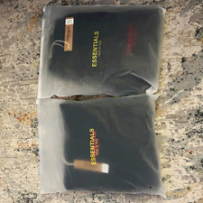 Essentials Men s Black Chino Shorts Size S Regular Fit 2 Pack New w/ Tags
