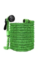 Expandable Garden Hose 100ft Flexible w/ 7 Spray Nozzle Kink-Free Lightweight