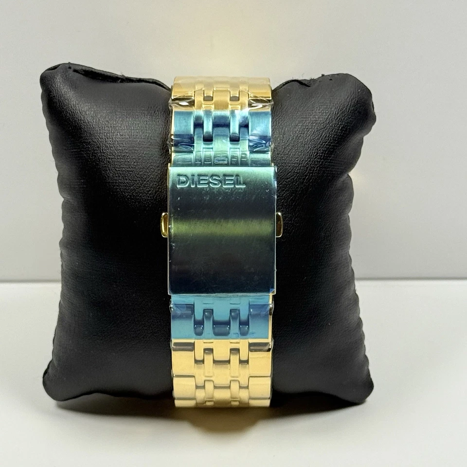 Nuevo- Diesel DZ7378 BAMF Gran Tamaño Cronógrafo Tono Dorado Reloj Hombre Foto 2 de 4