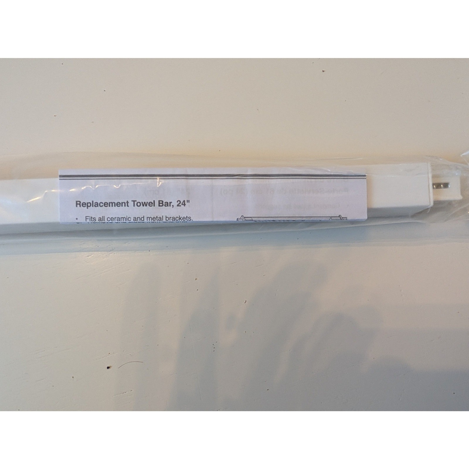 Lot of 10 Franklin Brass 24 Inch Replacement Towel Bar White 662308 Hardware
