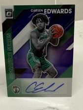 2019-20 Optic - Signature Series Carsen Edwards #SS-CEW Purple Prizm (AU, RC)