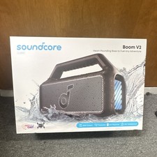 soundcore Boom V2 Bluetooth Speaker IPX7 Waterproof 80W 24H Floatable LED