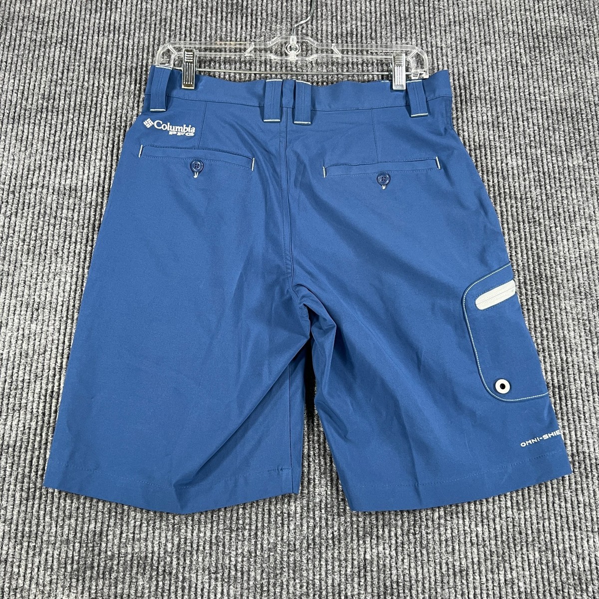 Columbia PFG Swim Shorts Trunks Mens Size 30 Blue Chino Ocean