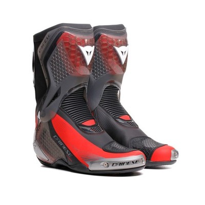 Dainese Torque 4 S Sportstiefel schwarz/lava-rot Rennsportbahn Urban Tour...