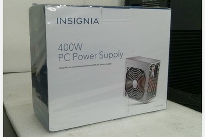 Insignia 400W ATX PC Power Supply NS-PCW4050 For ATX/desktop PCs + Wires
