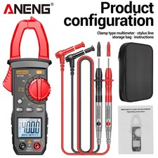 400A Digital Clamp Meter AC DC Hz Multimeter NCV Ammeter Voltage Tester Tool New