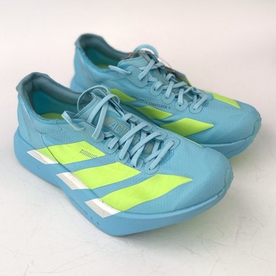 Size M8/W9 - Adidas Adizero Adios Pro 4 Aqua Lucid Lemon JR1251