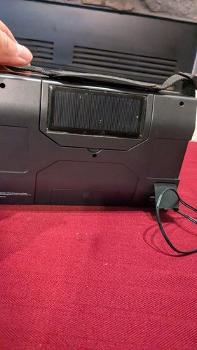 Used Kaito KA900 Digital Solar Crank NOAA Weather Stereo AM FM Shortwave Radio - Picture 8 of 11
