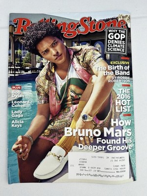Rolling Stone Issue 1274 November 17, 2016 Bruno Mars Bob Dylan Lady Gaga