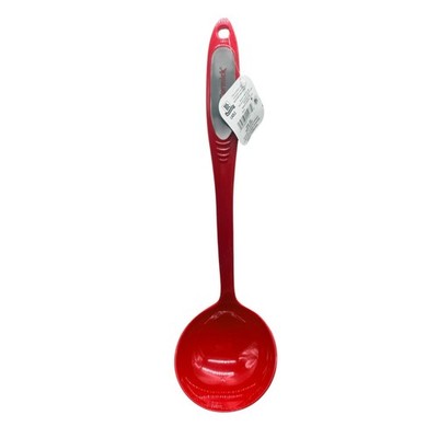 McCormick Soup Ladle Red Plastic Kitchen Serving Ladle Dishwasher Safe