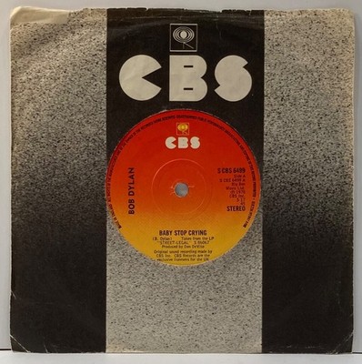 Bob Dylan Baby Stop Crying CBS 45