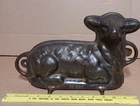 Griswold Cast Iron Lamb Cake Mold #866 921 922 Vtg. Sheep Bakeware Baking Rust